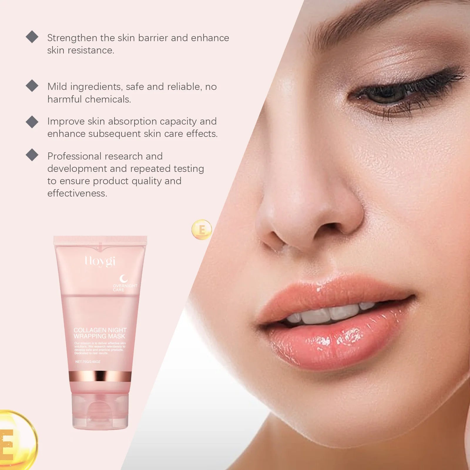 Collagen Peel-Off Mask for Deep Hydration and Firming - Smarsty