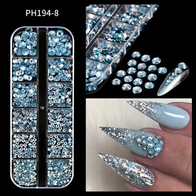 Ocean Gold Nail Art Charms for Stunning Manicure - Smarsty