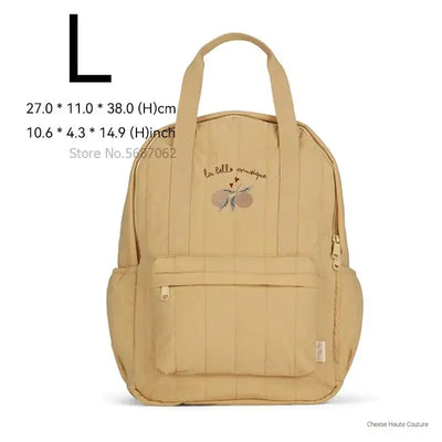 Cotton Kids Backpack For School Unisex Lightweight Comfort - Smarsty