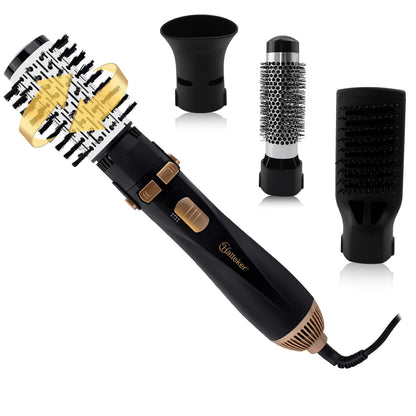Hatteker Hot Air Brush Hair Dryer with Strong Wind - Smarsty