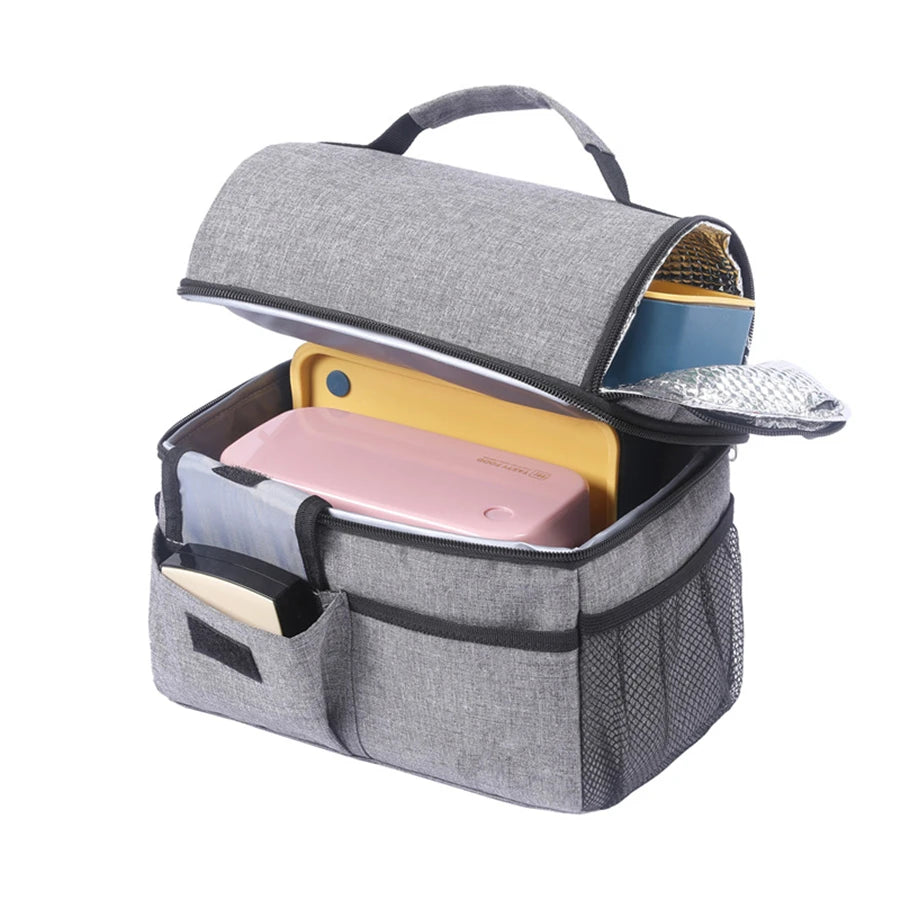 Portable Thermal Lunch Bag Insulated Cooler For Office - Smarsty