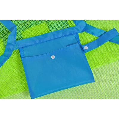 Portable Mesh Beach Tote For Kids Bath Toy Storage Bag - Smarsty