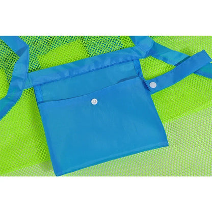 Portable Mesh Beach Tote For Kids Bath Toy Storage Bag - Smarsty