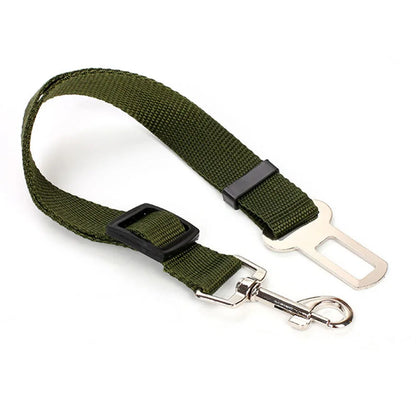Adjustable Dog Car Seat Belt Harness with Reflective Cushioning - Smarsty