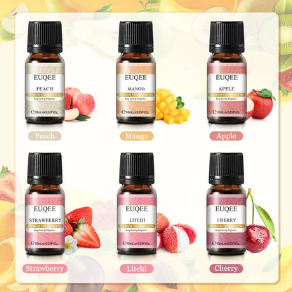 EUQEE 6 Piece Fragrance Oil Set for Diffusers - Smarsty