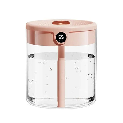 Quiet Dual Spray Humidifier with LED Display - Smarsty