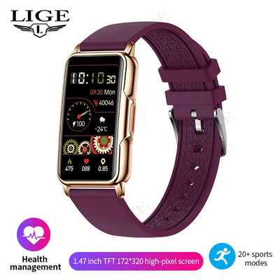 Waterproof Smartwatch for Men and Women with Heart Rate Tracker - Smarsty