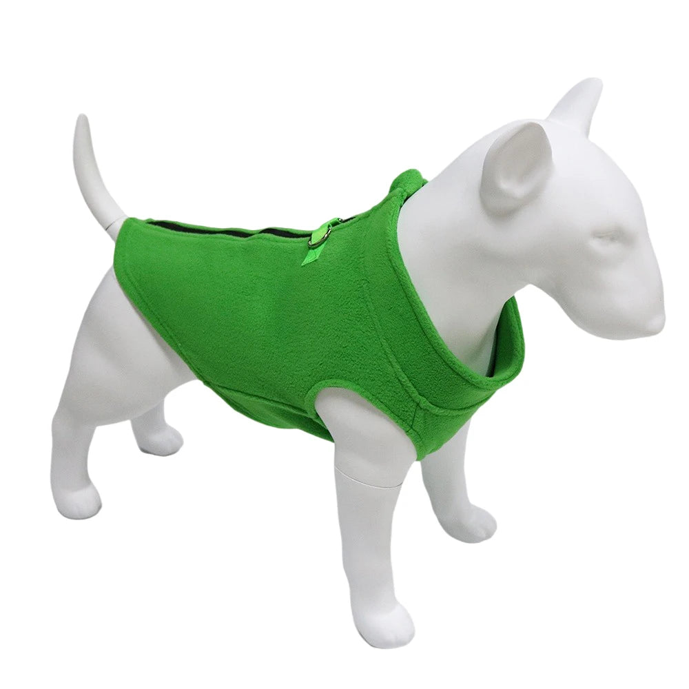 Winter Fleece Dog Jacket for Small Pets - Smarsty