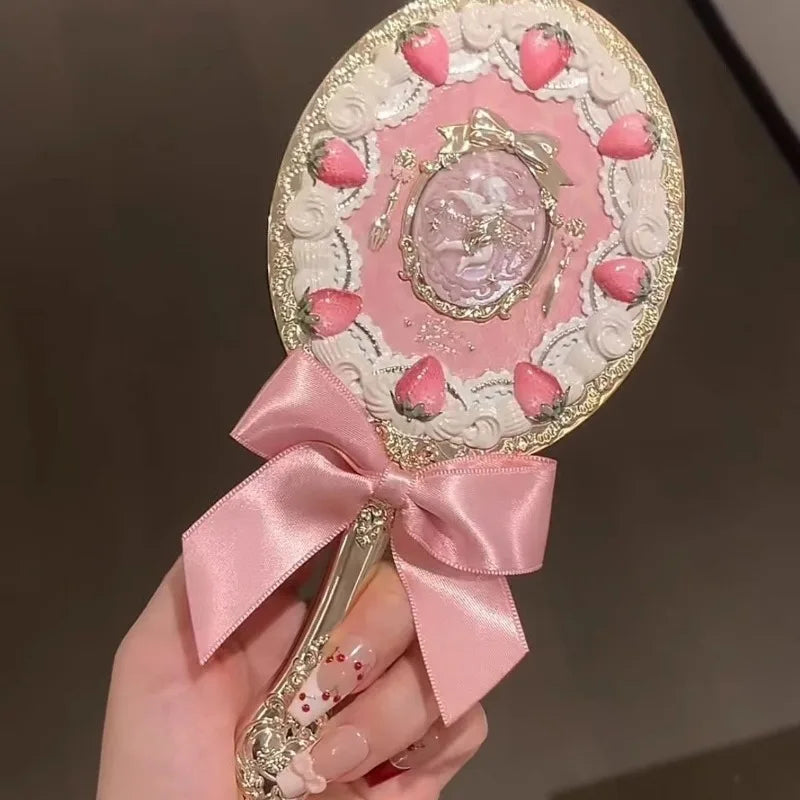 Flower Knows Handheld Mirror Moonlight Mermaid Design - Smarsty