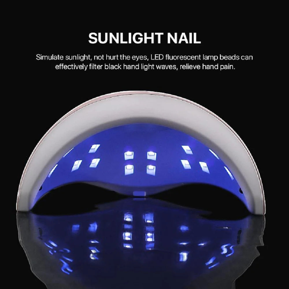 LULAA 88W Nail Dryer Lamp With Eye Protection - Smarsty