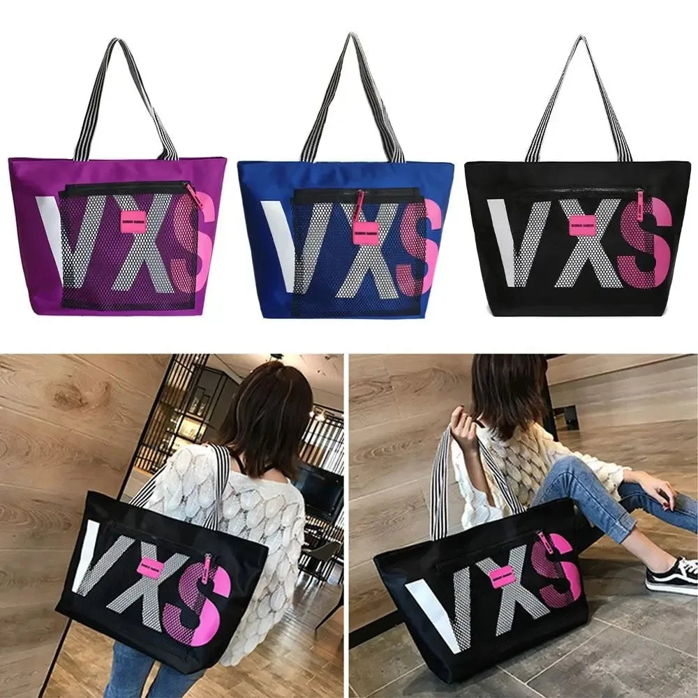 Canvas Tote Bag Large Capacity Single Shoulder Going Out - Smarsty