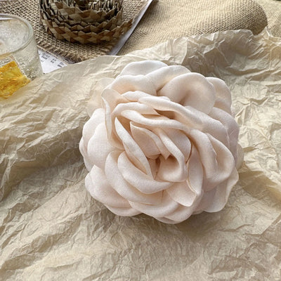 Elegant Rose Hair Clip For Women Secure Back Hair Style - Smarsty