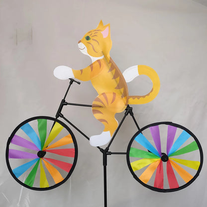 Animal Riding Windmill Garden Decor for Summer Fun - Smarsty