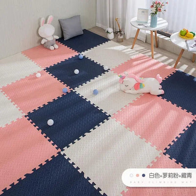 16pcs Foam Baby Play Mat Puzzle Mat Kids Interlocking Exercise Tiles Rugs Puzzle Floor Tiles Toy Carpet Soft Carpet 30*30*1cm by Smarsty