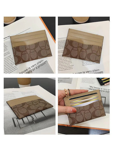 Luxury Design Wallets for Women Multi-Function Card Holder PU Leather Female Small Card Bag Short Women's Purse - Smarsty