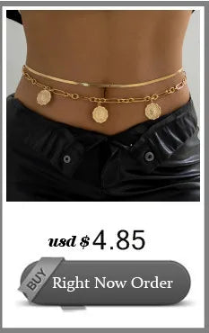 PuRui Sexy Crystal Glass Belly Chain for Women - Smarsty