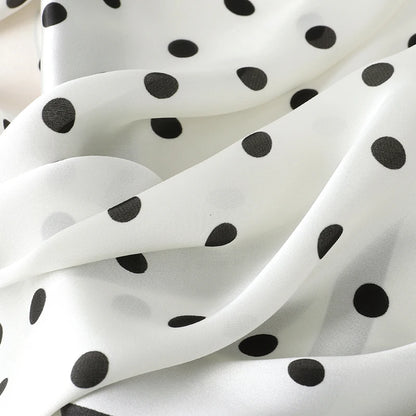 Silk Square Scarf for Women Summer Head Wrap - Smarsty