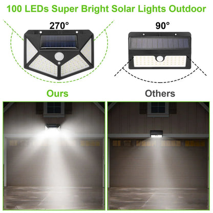 Multifunctional Solar LED Garden Light with Motion Sensor - Smarsty