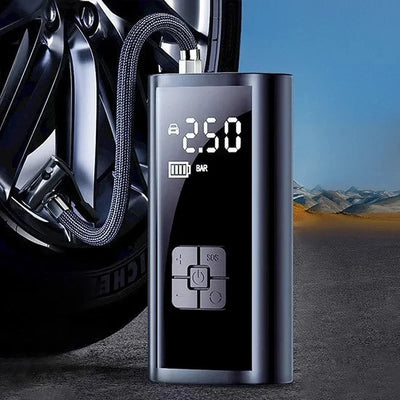 EAFC Portable Tire Inflator Rechargeable Electric Inflator For Car Bicycle Digital Air Compressor Football Ball Inflator Pump - Smarsty