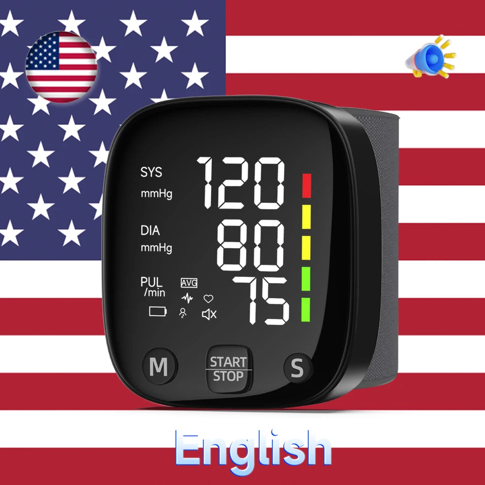 Yongrow Rechargeable Digital Wrist Blood Pressure Monitor - Smarsty