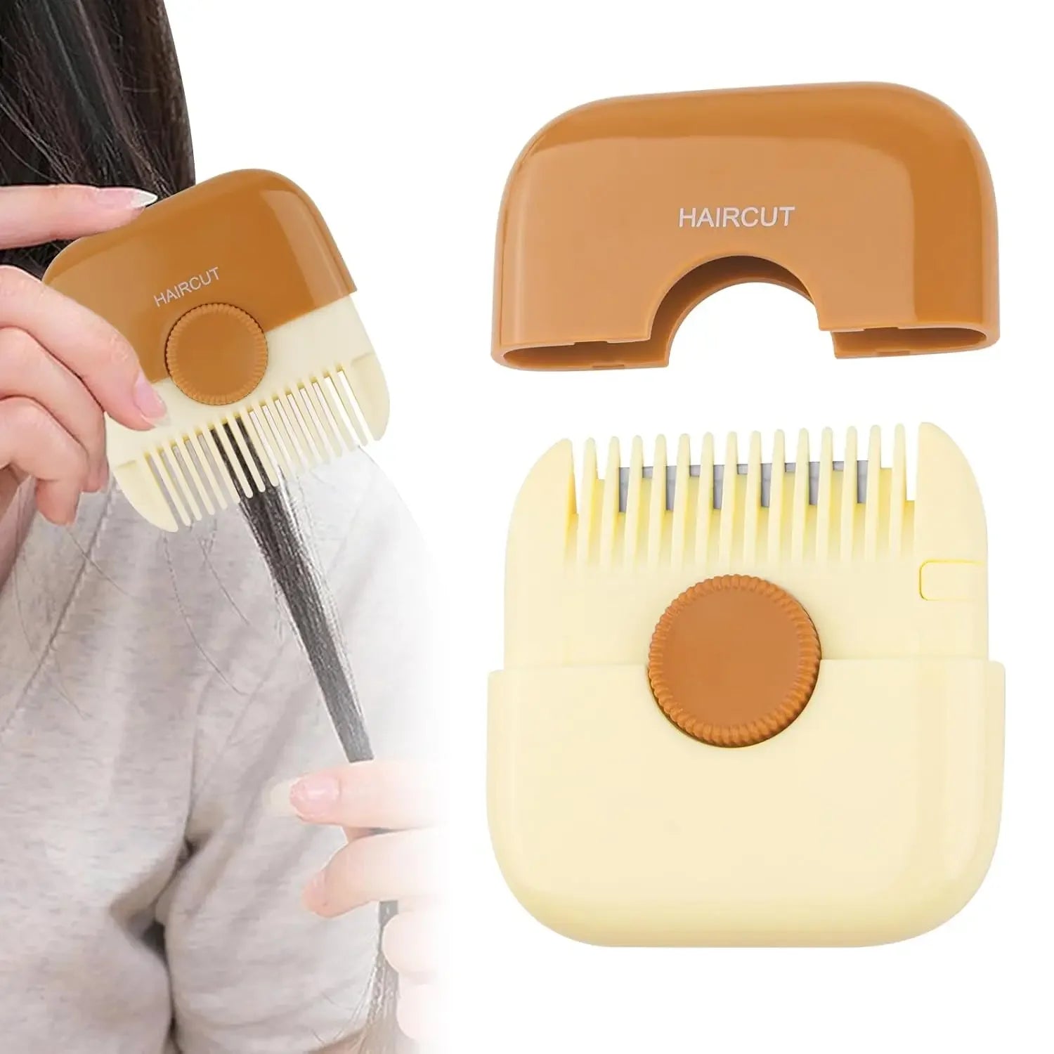 2-in-1 Portable Hair Trimmer and Thinning Comb - Smarsty