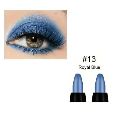 16 Colors Waterproof Pearlescent Eyeliner for Long-Lasting Makeup - Smarsty