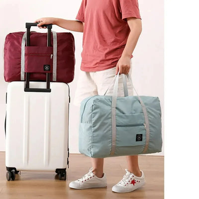 Foldable Travel Duffel Bags Two Pack For Carry On Luggage - Smarsty