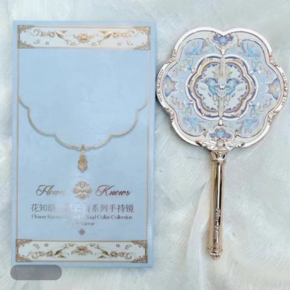 Flower Knows Angel Series Handheld Mirror Stylish and Portable - Smarsty