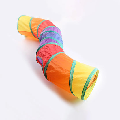 Collapsible Cat Tunnel Tube for Indoor Outdoor Play - Smarsty