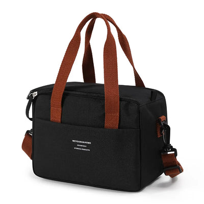 Insulated Portable Lunch Bag For Women Waterproof Tote - Smarsty