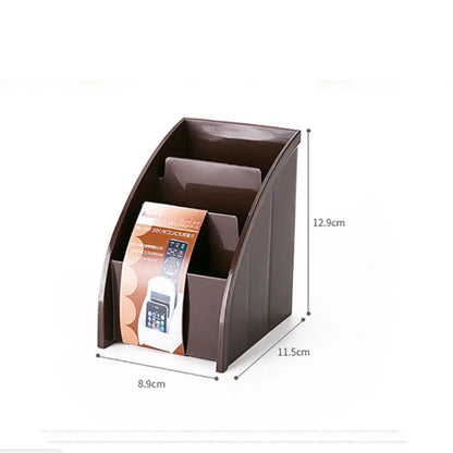 1PC Remote Control Storage Holder Desktop Case Box Organiser Mobile Phone Stand Home Decor by Smarsty