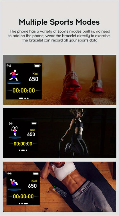Smart Watch For Fitness Tracking and Music Control - Smarsty