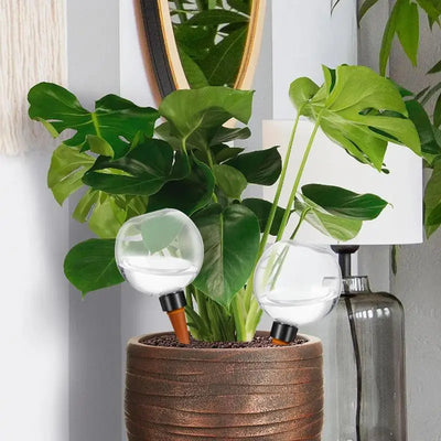 500ML Plant Watering Globes Watering Bulbs Clear Flower Automatic Watering Device Auto Waterer Self-Watering Stakes Irrigation