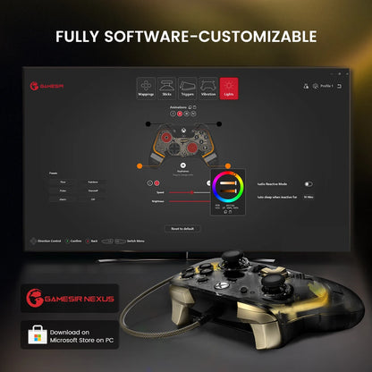 GameSir Kaleid Wired Xbox Controller with Hall Effect Joystick - Smarsty