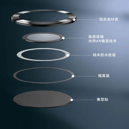 Camera Lens Protector Tempered Glass Shield Anti Smudge for Samsung - Smarsty