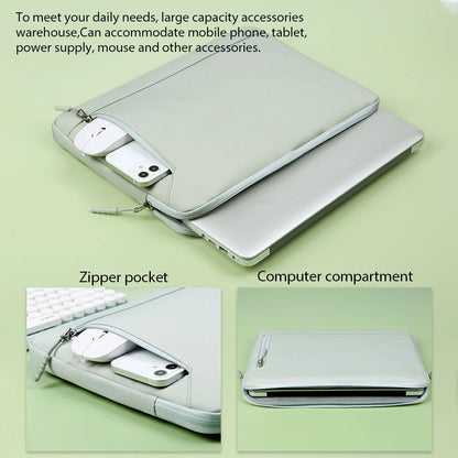 Waterproof Laptop Sleeve 13.3 To 15.6 Inches With Zipper