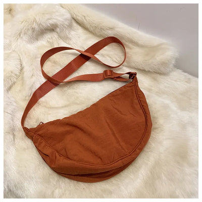 Casual Nylon Crossbody Bag for Women Large Capacity - Smarsty