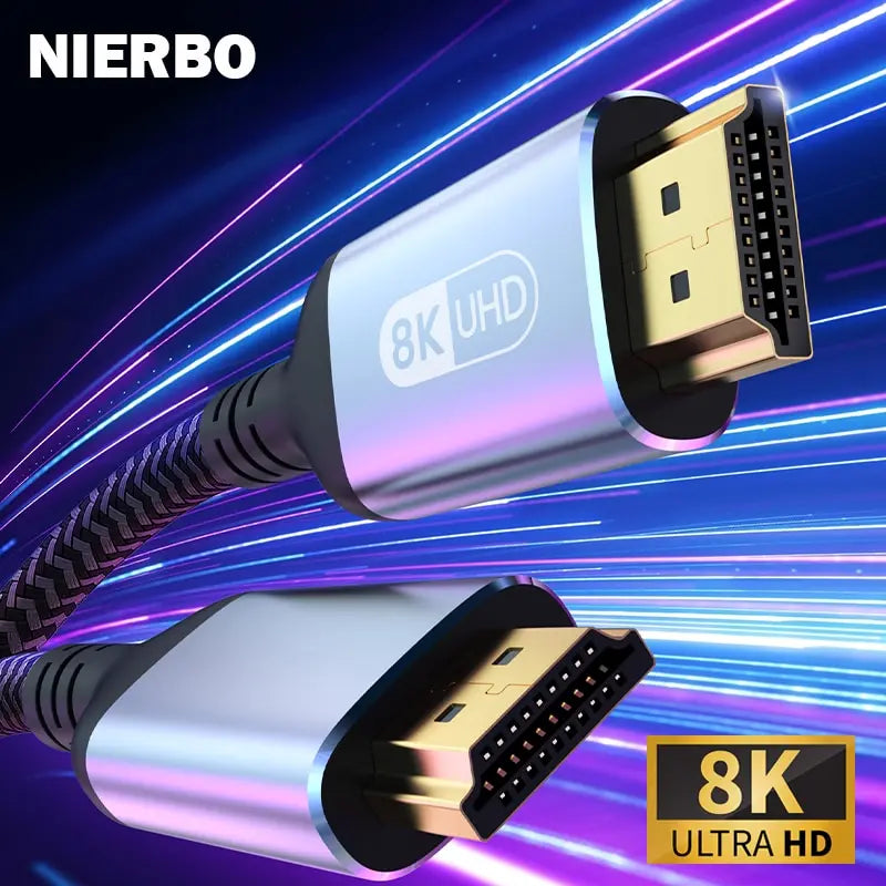 NIERBO HDMI 2.1 Cable 8K 60Hz Ultra High Speed - Smarsty