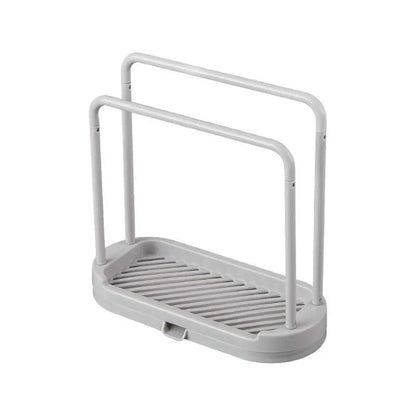 Kitchen Rag Drain Stand Kitchen Accessories Sink Drainage Shelf Sink Drain Storage Basket for Sponge Rag Wire Ball