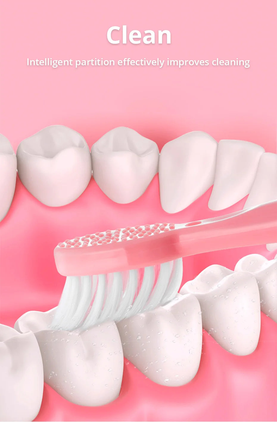 Tongwode Electric Toothbrush with Soft Bristles for Effective Oral Care - Smarsty
