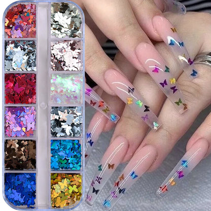 Ocean Gold Nail Art Charms for Stunning Manicure - Smarsty