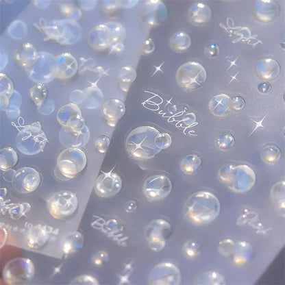Dreamy Summer Beach Nail Art Stickers for Manicure - Smarsty