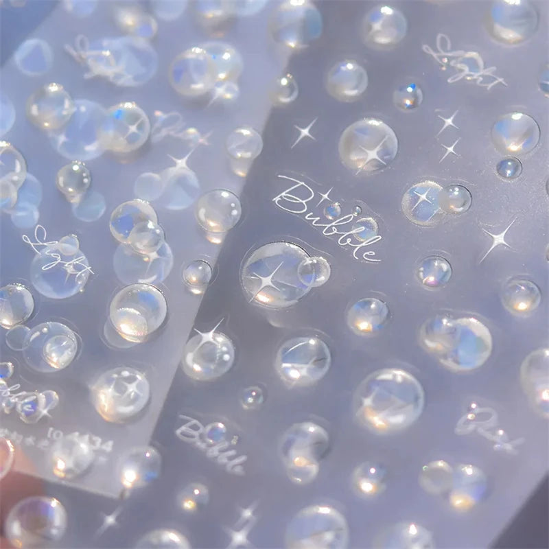 Dreamy Summer Beach Nail Art Stickers for Manicure - Smarsty