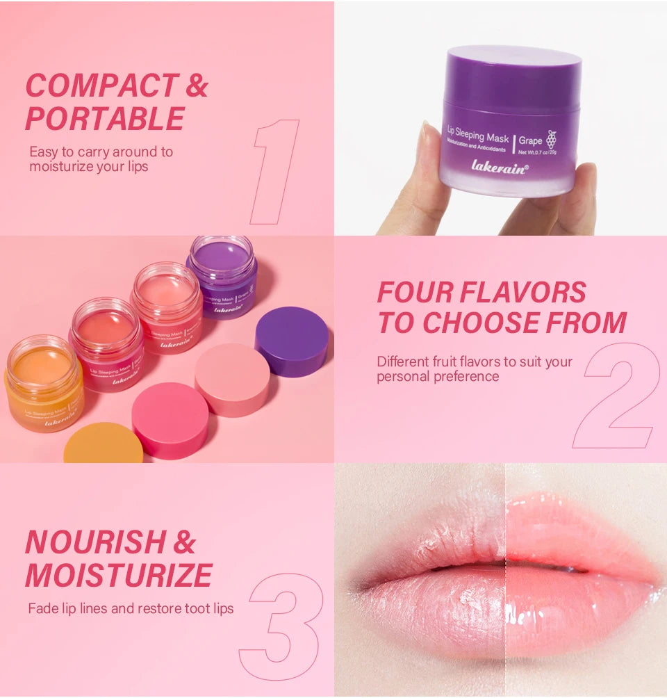 Moisturizing Lip Mask For Nighttime Care - Smarsty