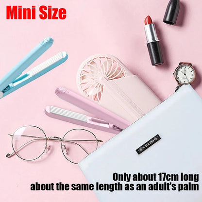 Mini Hair Curler With Ceramic Plates For Effortless Curls - Smarsty