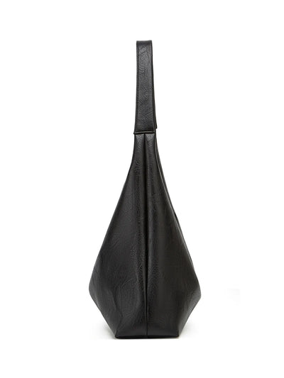 Casual PU Tote Bag For Women Large Capacity Shoulder Bag - Smarsty