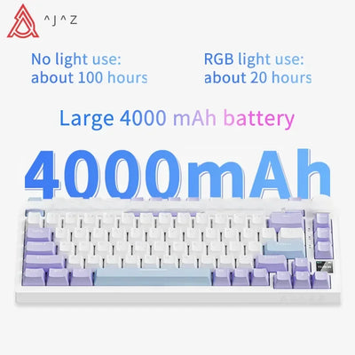 Gaming Mechanical Keyboard 82 Key 75 Percent Dual Mode - Smarsty