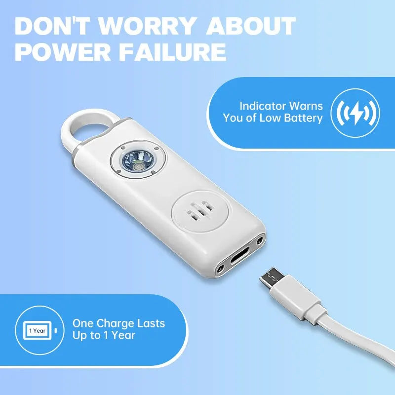 He Original Personal Safety Siren for Women - 130dB Siren, Strobe & Key Chain 3 Pop Colors AF2004 Anti Robbery Call for Help by Smarsty