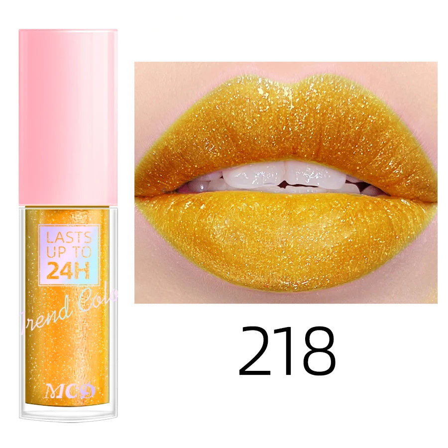 18 Colors Long Lasting Waterproof Lip Gloss Moisturizer - Smarsty