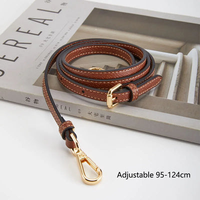 Leather Replacement Crossbody Bag Strap For Longchamp Mini Bag Shoulder Strap Without Punching Modification Bag Accessories - Smarsty
